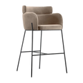 Baron Velvet Stool