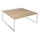 Light Wood / L. 105 x P. 105 x H. 38 cm