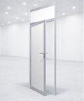 Section de porte verrouillable avec 1 clé