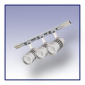 Rail lumineux avec 3 projecteurs LED de 15 watts