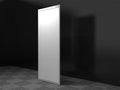 Coque de stand avec panneau mural supplémentaire – 2,5 m H x 1 m L